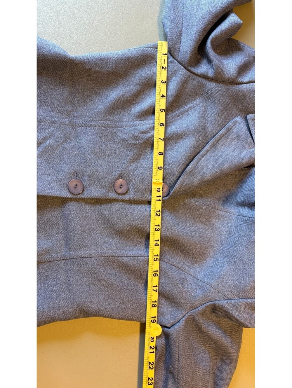 Le Suit Purple Herringbone Blazer Women's Size 10 - Picture 7 of 8